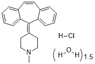 Cyproheptadine hydrochloride